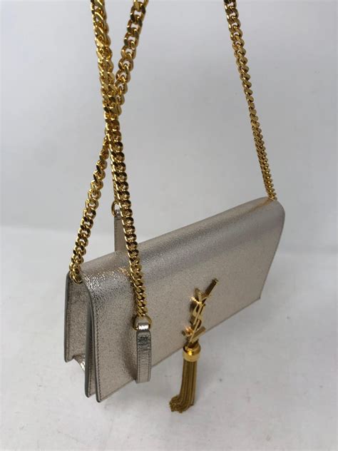 silver or gold hardware ysl|YSL Kate Bag Review .